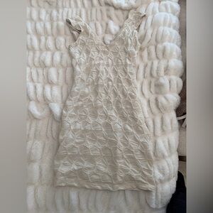 Bebe Cream Dress